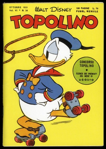 Topolino ottobre 1951 - 34,