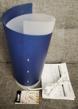 LAMPADA ENERGY LIGHT SLAMP BY SAMUEL PARKER EDIZIONE LIMITATA BLU/BIANCO 36 CM