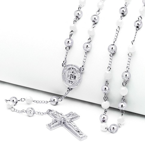 Collana rosario uomo donna - uomo,