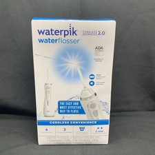 Waterpik Water Flosser Cordless Advanced 2.0 WP-580 Idropulsore Bianco