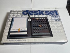 DESK SET COMBINATION OF INDEX,MEMO,CALENDAR ETC. SET SCRIVANIA ANNI 80