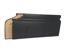 2Pz Pannello Porta Nero Con
