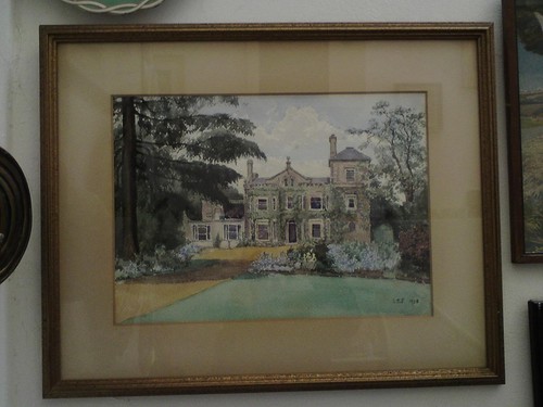 Quadro acquerello casa - quadro,