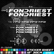 FONDRIEST Adesivo Vinile