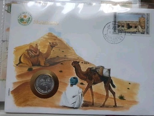 Mauritania lettera numismatica - mauritania,