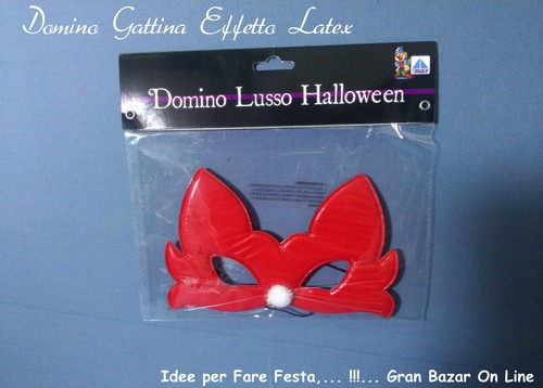 Maschera domino gattina sexy - domino,