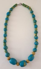 Collana girocollo pietre perle