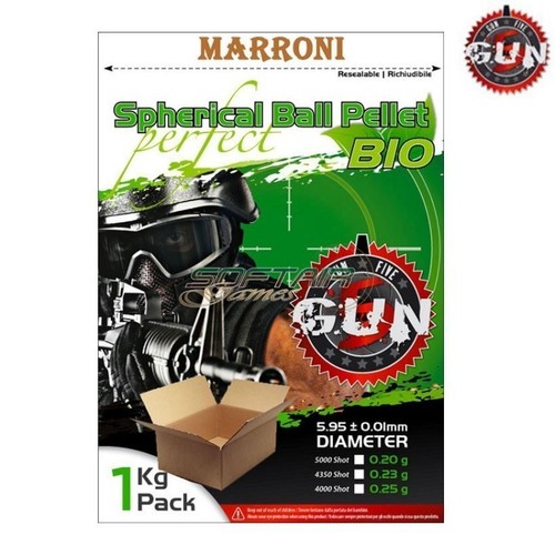 Pallini biodegradabili marroni - biodegradabili,