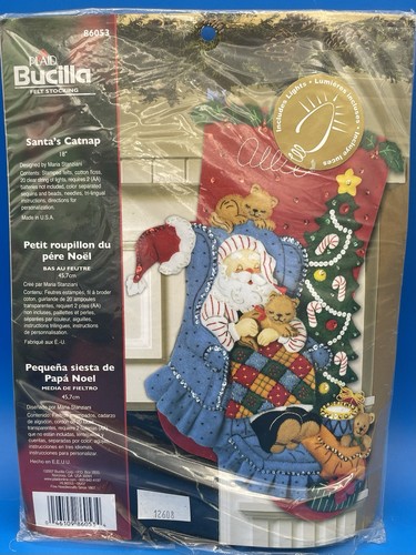 Bucilla kit calza natalizia - kit, in