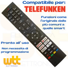 TELECOMANDO PER TV TELEFUNKEN