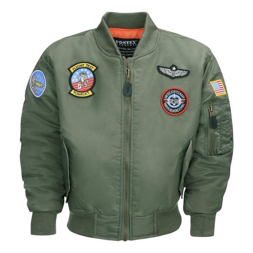 Bomber militare bambino - bomber,