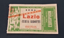 ROMA - LAZIO - OLYMPIC STADIUM  ENTRANCE TICKETS IN ROME- CHAMPIONSHIP 1969/70