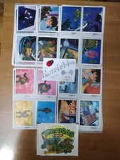 Lotto Figurine Tartarughe Ninja, Panini 1990. Da Recupero