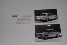 FIAT 124 BERLINA ANTICIPAZIONE PRESENTAZIONE ANTEPRIMA FOTOGRAFIE ORIGINALI 1966