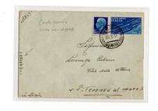 Navigazione , 1931 , Piroscafo post. "Conte Grande" , aerogramma, intestazione