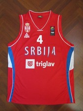 canotta TEODOSIC SERBIA VIRTUS BOLOGNA CRVENA ZVEZDA camiseta basket jersey FIBA