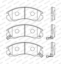 Kit Pastiglie Freni ANTERIORI