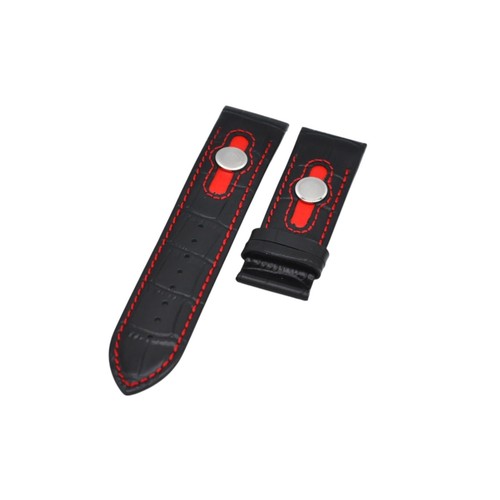 Cinturino pelle nero mm - pelle,