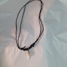 3 collane nere nera regolabili