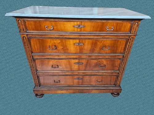 Cassettone noce radica - in,