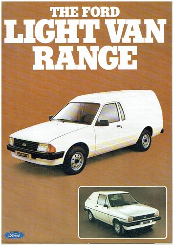 Ford escort mk3 - van, &