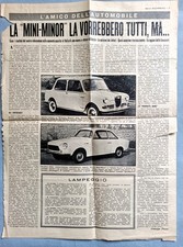 Ritaglio Giornale Vintage