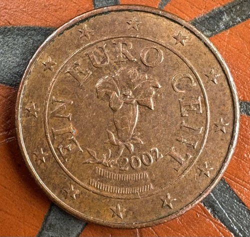 Moneta centesimo di - di, euro