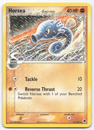 Horsea 101 delta species ex - species,