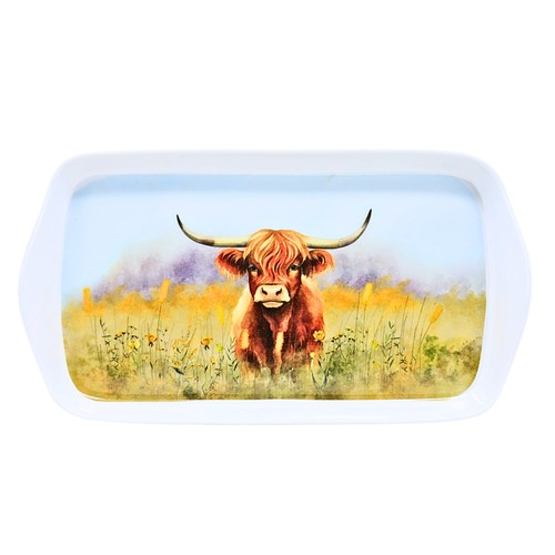 Tea tray 26cm - tea, highland
