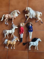 Lotto Barbie E Cavalli Vintage Anni 80-90 In Ottime Condizioni Generali