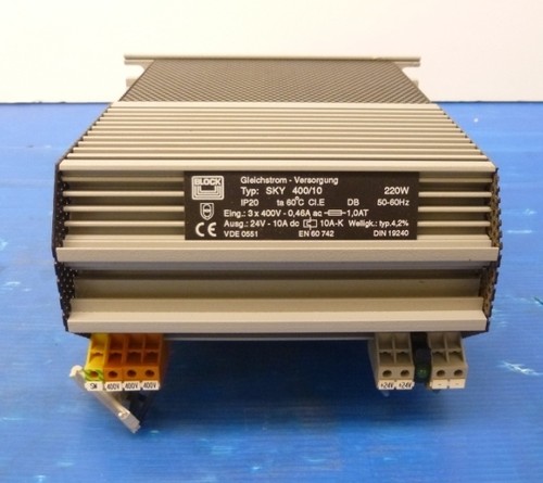 Block sky400 3x400v 220w - block, sky400/10