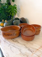 Set Di Ciotole Vintage In Terracotta