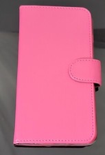 Stand PU Leather Pink Cover