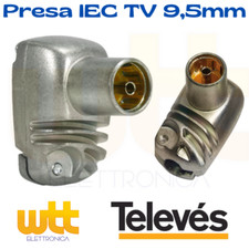Connettore antenna presa - tv,