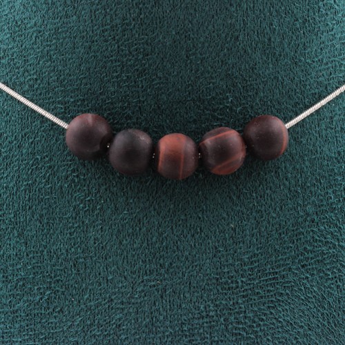 Collana perle occhio di - 5,