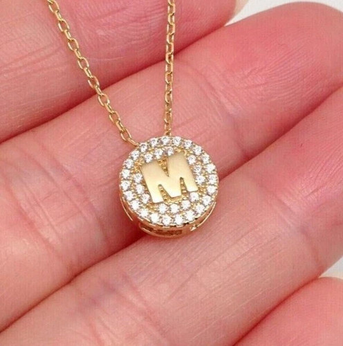 Collana con ciondolo - , iniziale