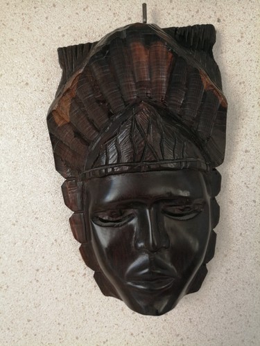 Maschera tribale legno
