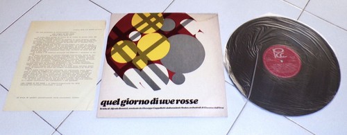 Quel giorno uve rosse - lp, di