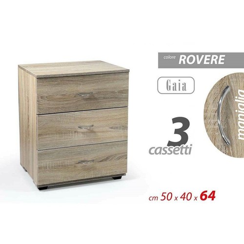 Mobile cassettiera gaia legno - mobile,