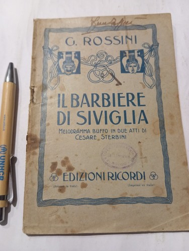 Libretto opera barbiere - d'opera, il