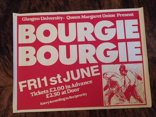 Bourgie tour poster - tour,
