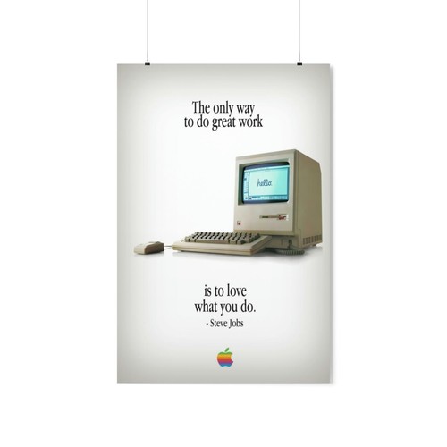 Citazione steve jobs poster - citazione,
