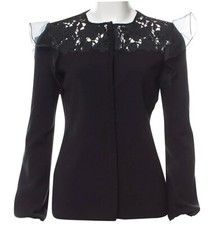 Giambattista Valli lace trim cardigan XS NWOT EURO 2000