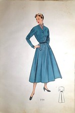 Stampa antica MODA FEMMINILE