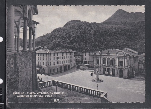 Cartolina varallo piazza - cartolina,
