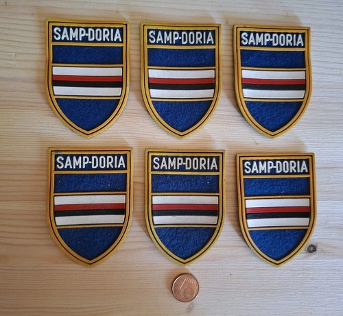 Lotto toppe sampdoria calcio - 6,