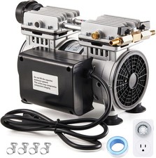 Sistema di Aerazione Pond & Lake,Pompa Aeratore Stagno,550W Potenza 5.2CFM per Up Silver 