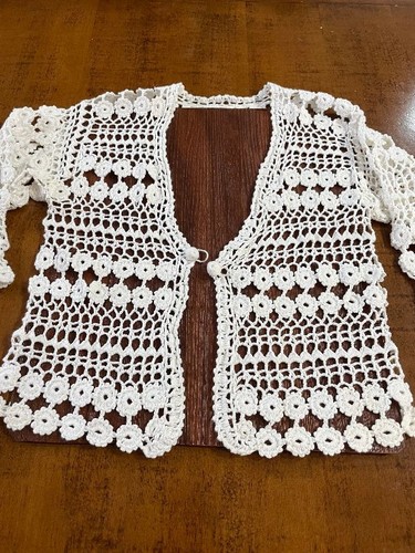 Golfino donna bianco fatto - golfino,