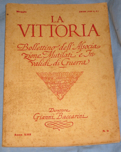 Vittoria maggio 1930 - maggio,