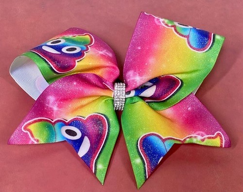 Fiocchi per capelli arcobaleno